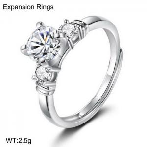 Sterling Silver Ring - KFR1405-WGBY