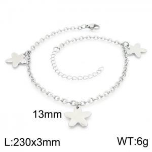 Stainless Steel Anklet - KJ033-Z