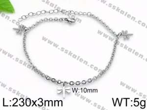 Stainless Steel Anklet - KJ1201-Z