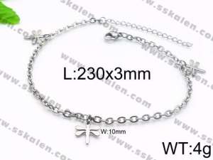 Stainless Steel Anklet - KJ1220-Z