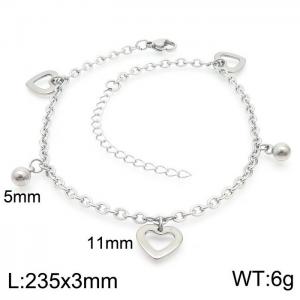 Stainless Steel Anklet - KJ1221-Z