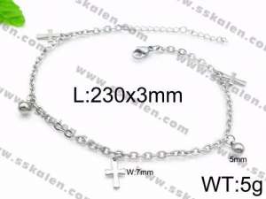 Stainless Steel Anklet - KJ1224-Z