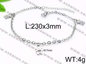 Stainless Steel Anklet - KJ1225-Z