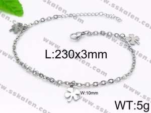 Stainless Steel Anklet - KJ1227-Z