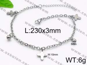 Stainless Steel Anklet - KJ1231-Z