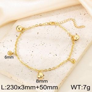 Stainless Steel Anklet - KJ1436-Z