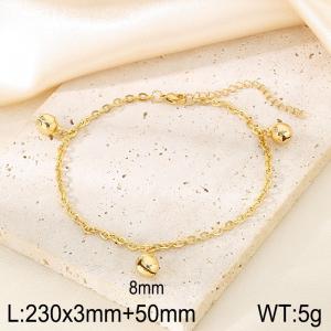 Stainless Steel Anklet - KJ1437-Z