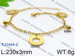 Stainless Steel Anklet - KJ1444-Z