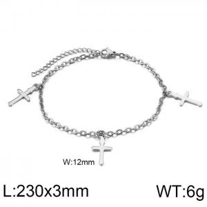 Stainless Steel Anklet - KJ1458-Z