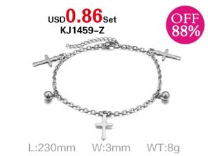 Loss Promotion Stainless Steel Anklets Weekly Special - KJ1459-Z