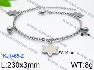 Stainless Steel Anklet - KJ1465-Z