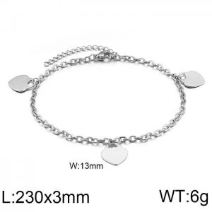 Stainless Steel Anklet - KJ1476-Z