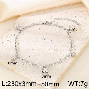 Stainless Steel Anklet - KJ1478-Z