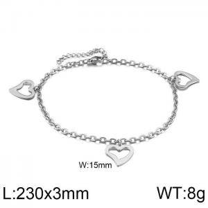 Stainless Steel Anklet - KJ1480-Z