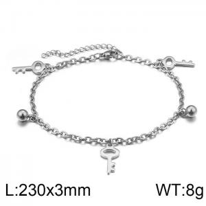 Stainless Steel Anklet - KJ1487-Z