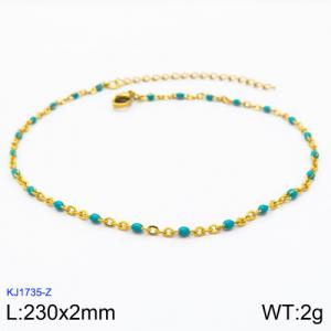Stainless Steel Gold-plating Bracelet - KJ1735-Z