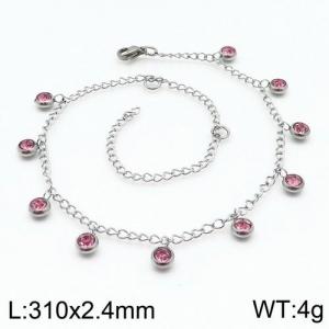 Stainless Steel Anklet - KJ1771-TOM