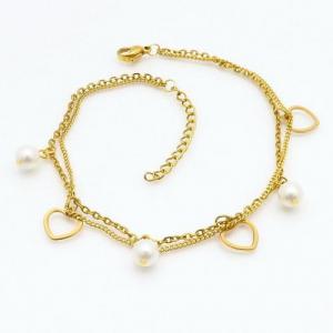 Stainless Steel Anklet - KJ1793-DL