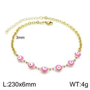 Stainless Steel Anklet - KJ1910-Z