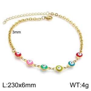 Stainless Steel Anklet - KJ1912-Z