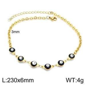 Stainless Steel Anklet - KJ1913-Z