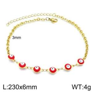 Stainless Steel Anklet - KJ1915-Z