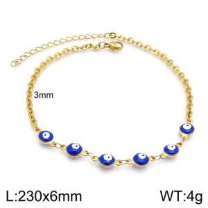 Stainless Steel Anklet - KJ1917-Z