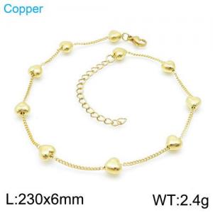 Copper Anklet - KJ2204-Z