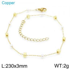 Copper Anklet - KJ2208-Z