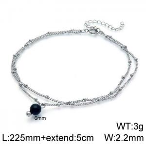 Stainless Steel Anklet - KJ2268-Z