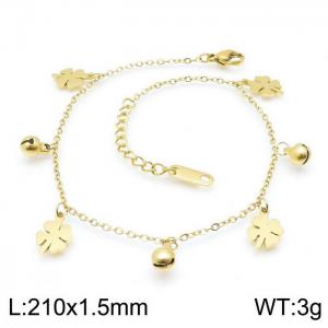 Stainless Steel Anklet - KJ2306-K