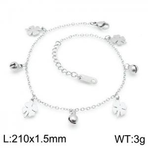 Stainless Steel Anklet - KJ2307-K