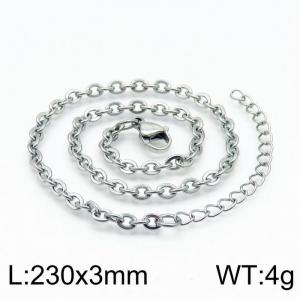 Stainless Steel Anklet - KJ2308-Z