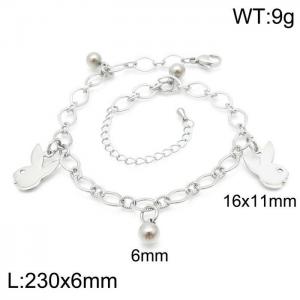 Stainless Steel Anklet - KJ2313-Z