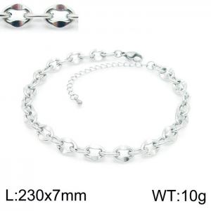 Stainless Steel Anklet - KJ2405-Z