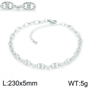 Stainless Steel Anklet - KJ2406-Z