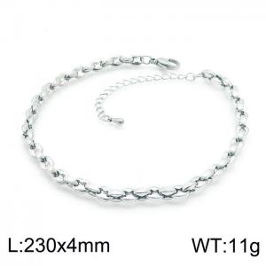 Stainless Steel Anklet - KJ2418-Z