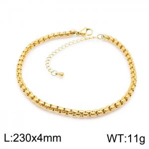 Stainless Steel Anklet - KJ2421-Z