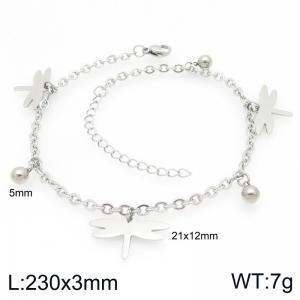 Stainless Steel Anklet - KJ268-Z