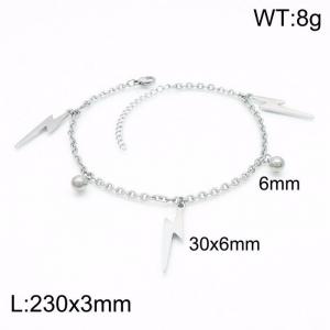 Stainless Steel Anklet - KJ2801-Z