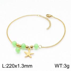 Stainless Steel Anklet - KJ2828-DL