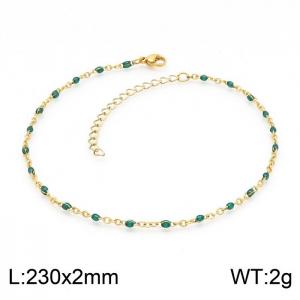 Stainless Steel Anklet - KJ2890-Z