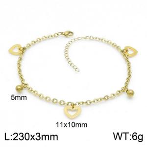 Gold-Plating Anklets - KJ2894-Z