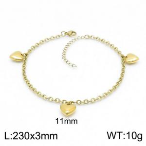 Gold-Plating Anklets - KJ2896-Z