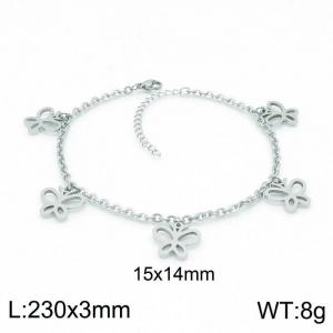 Stainless Steel Anklet - KJ2903-Z