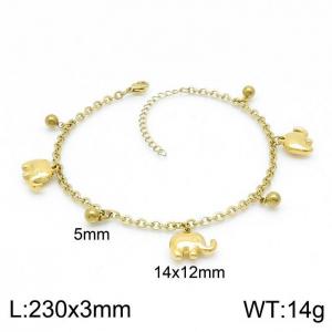 Gold-Plating Anklets - KJ2905-Z