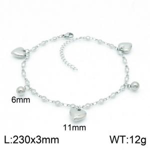 Stainless Steel Anklet - KJ2906-Z