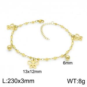 Gold-Plating Anklets - KJ2911-Z