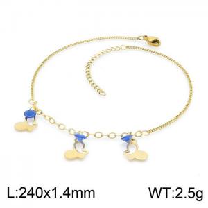 Gold-Plating Anklets - KJ2932-DL