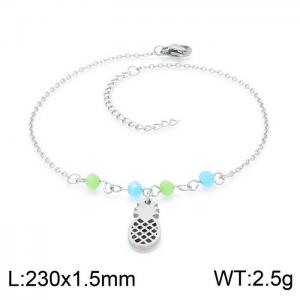 Stainless Steel Anklet - KJ2944-DL